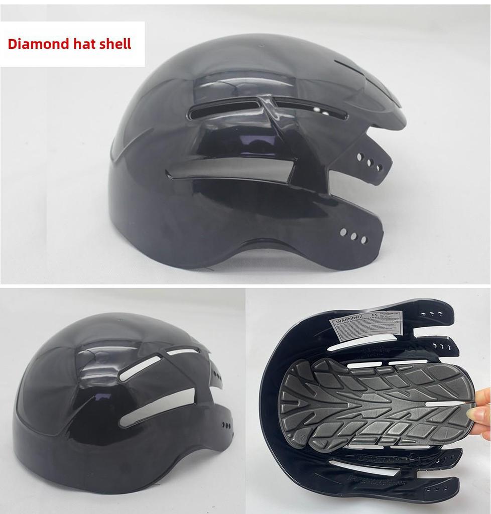 Diamond Shell Safety Anti-Collision ABS Baseball Cap Liner - CEEN812 Plastic Protection Fisherman Helmet