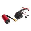 Brushless Motor ESC S3670 2150KV Waterproof Motor 120A ESC for Traxxas for HSP for HPI 1/18 RC Climbing Cars