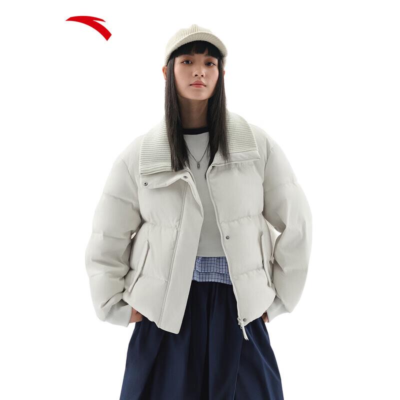 Anta Guan Xiaotong Women s Hooded Short Down Jacket 2XL