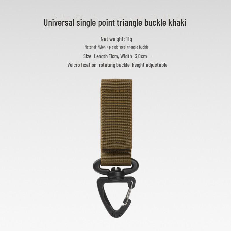 Tactical Backpack D-Ring Key Hanging Buckle 360° Rotation