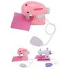 Children Sewing Machine Toy DIY Electric USB Rechargeable Sewing Machine Toy Set for Children
