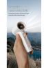 Portable USB Pocket Fan with 100-Speed Stepless Control for Strong Outdoor Wind