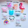 20Pcs New Kawaii Cute Shiny Little Animal Collection Flat Back Cabochons Scrapbooking DIY Jewelry Craft Decoration Accessorie
