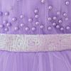 Flower Girl Princess Dress For Weddings Summer Kid Formal Bow Long Gown For School Evening Party Children New Year Cloth T6050