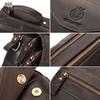 The First Layer of Cowhide Men's Shoulder Bag, Leather Trend Men's Bag, European and American Men's Large-capacity Messenger Bag