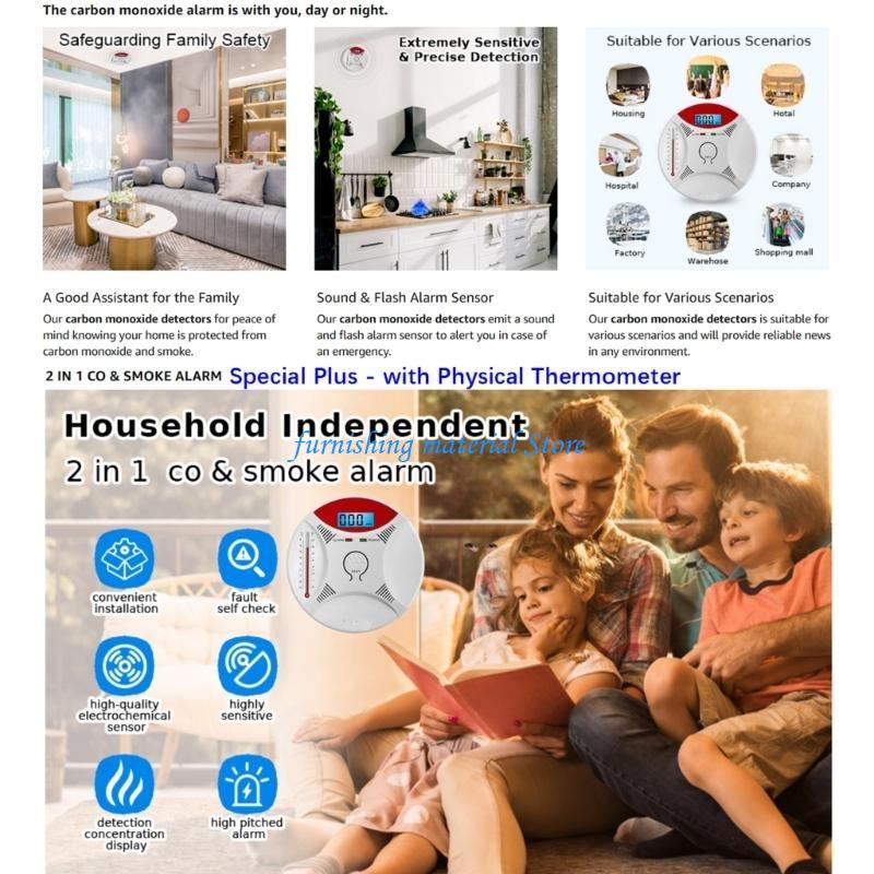 Y5GD Smokes & Carbon Monoxide Detectors Home Security Protections Smokes Alarm China Mainland