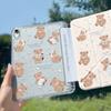 1111 new ipad11 tablet protective case air1/1/1 case with pen slot 1 bear inch a11 transparent and sweet 1y