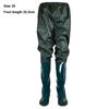 Plastic PVC Transplant Pants Wading Pants Shoes 10 Sizes Fishing Pants Integrated Fishing Pants