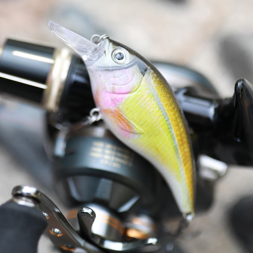 7cm 16g Floating Crankbaits Fishing Lures Pike Wobblers Artificial Bait Rattling Minnow Fishing Tackle Lure Bass Pesca