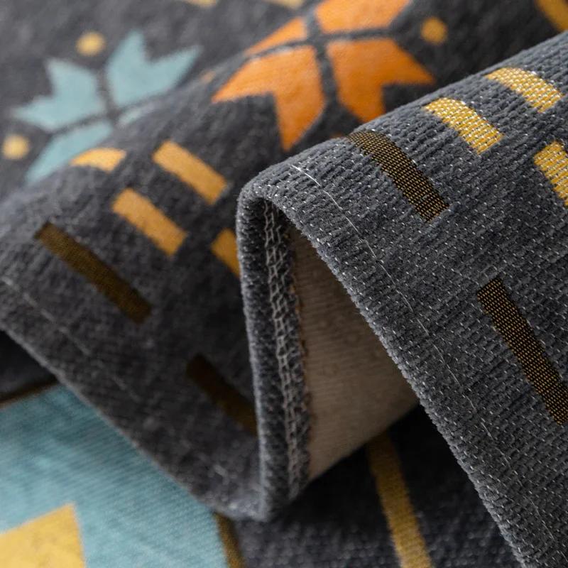 1PC Bohemia Sofa Mat Covers for Living Room Decor Non-slip Universal Sofa Cushion Slipcovers Pet Kids Couch Sofa Protector