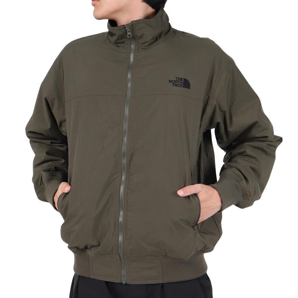 

The North Face Compact Nomad New Size S Men s Jacket, Windproof, Water-Repellent, Lightweight, Taupe/Black,
