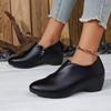 Retro-style New Soft Leather Women's Shoes, Anti-slip and Versatile Casual Single Shoes