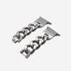 Silbeotaegeu Apple Watch Strap Nast-P1502Dc Apple Watch Chain Metal Silver Strap