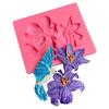 Hummingbird Silicone Molds Flower Fondant Cake Decorating Tools Cupcake Topper Chocolate Craft Gum Paste Polymer Clay