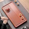 BW Hualiwood Solid Wood Drainage Tea Tray