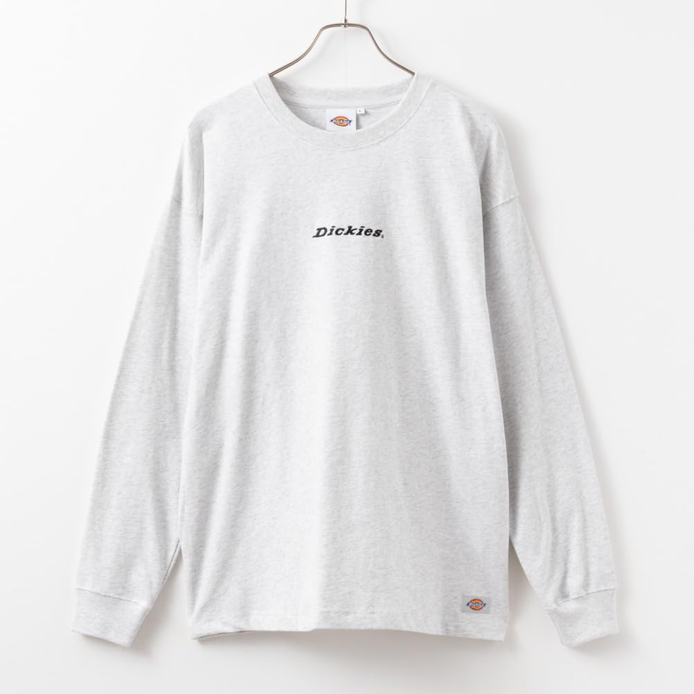 Dickies Men's Long Sleeve Crew Neck T-Shirt, White (Size S)
