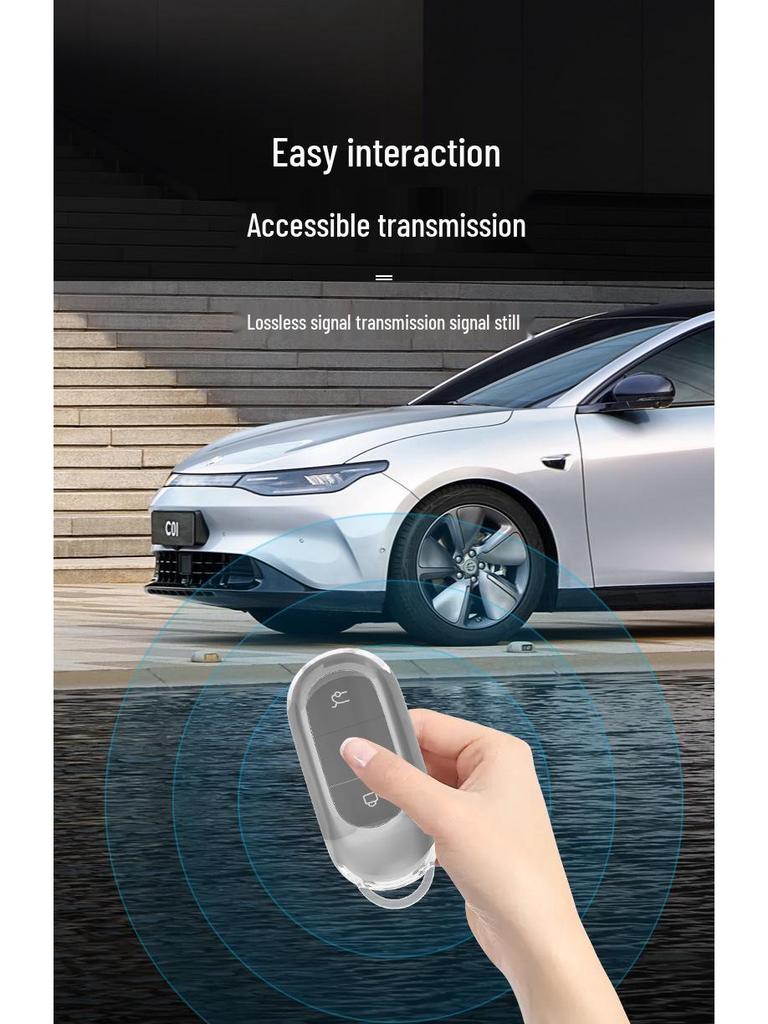 Leapmotor T03, C11, S01 & C01 Premium Transparent Key Protective Case