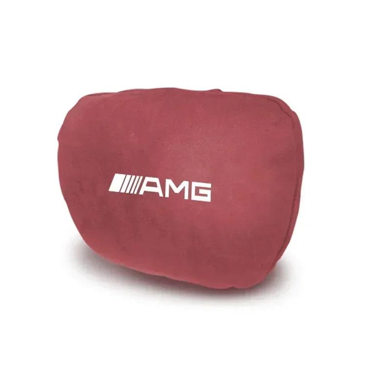 CFC1 2025 For Mercedes-Benz 1pcs Car Seat Head Neck Rest Car Pillow Neck Headrest Cover Vehicular Pillow Seat Headrest For Mercedes b