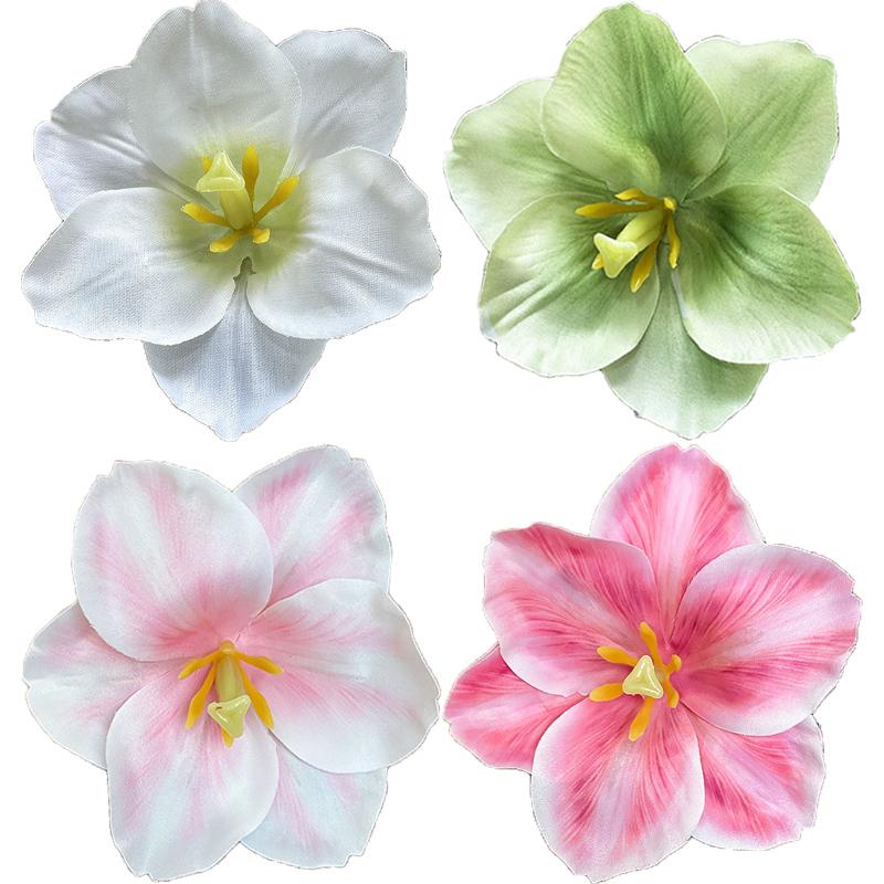 Fabric Flowers Sweet Girl Side Hair Clips Small Fresh and Fashionable Duckbill Clip Hair Accessories