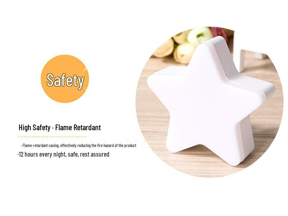 Customizable Star Night LED Sensor Light - Smart, Creative Small Gift