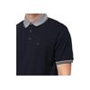 Emporio Armani Color Block Striped Pullover Straight Fit Polo Shirt Men tops Navy-Blue 3D1FM5-1JTKZ-09S7