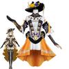 Anime Cosplay Impact Navia Cosplay Dress Uniform Costume Wig Set Halloween Party Outfit for Women Dresses