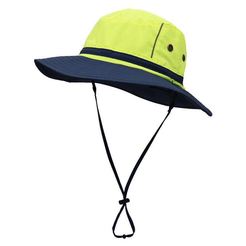 Spring and Summer Visor Hat Female Fisherman Hat Outdoor Mountaineering Light and Thin Big Brim Hat Sun Protection Hat Summer Cool Hat