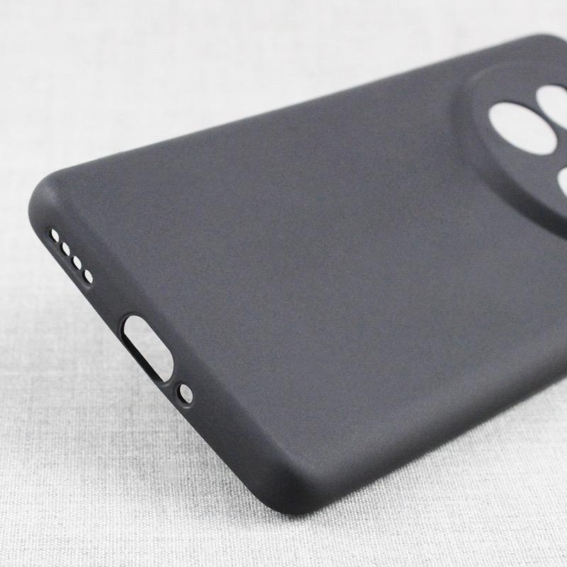

For Realme 12 Pro 5G/12 Pro+ 5G Case Matte Finish TPU Bump Proof Cover with Precise Lens Cutouts Black