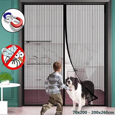 Schermo magnetico per porta di grandi dimensioni Estate Anti-Zanzara Insetto Fly Bug Tende a rete Porta Finestra Rete Magneti Protezione Casa