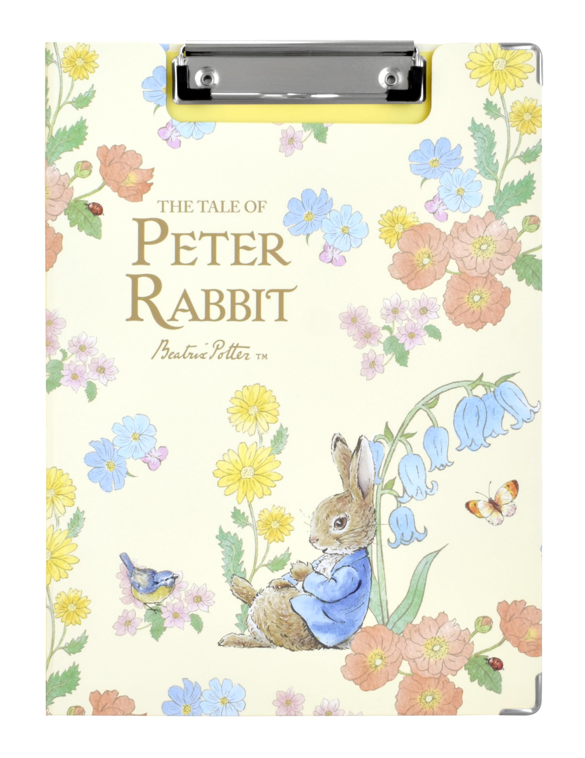 

Peter Rabbit Clipboard, Simple Flower, Yellow [ST-ZP0034]
