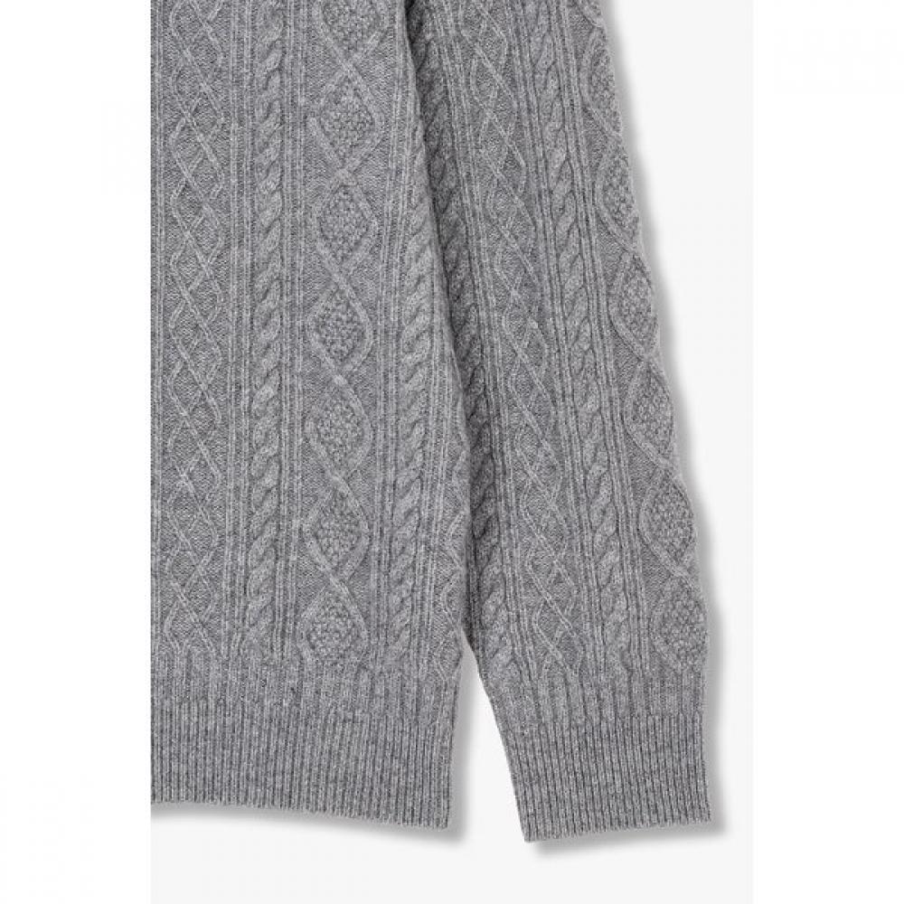 Tomboy Cable Knit V Neck pulloVer  9155452c04ar 