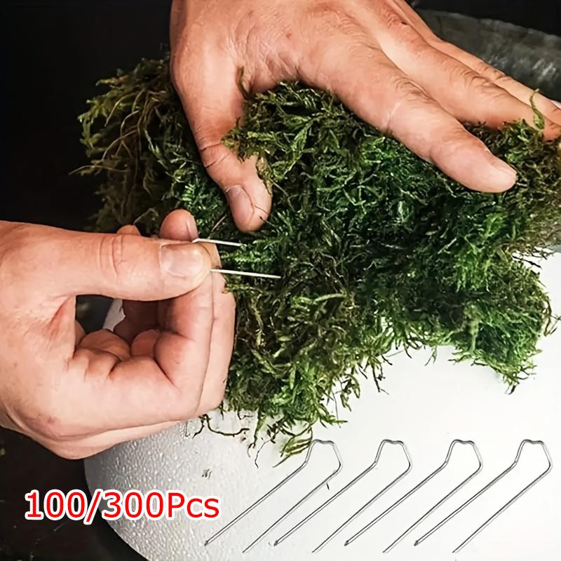 100/300PC Floral Pins Pins for Bouquets Decorative Pins Perfect for Securing Flowers Metal Wedding Decor