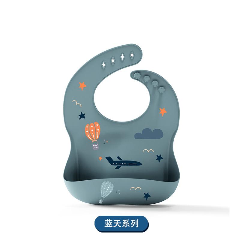 

Детский слюнявчик с 3D-стереоскопическим эффектом blue sky