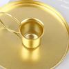 Retro Metal Candlestick Candle Holder Wedding Party Desktop Adornment