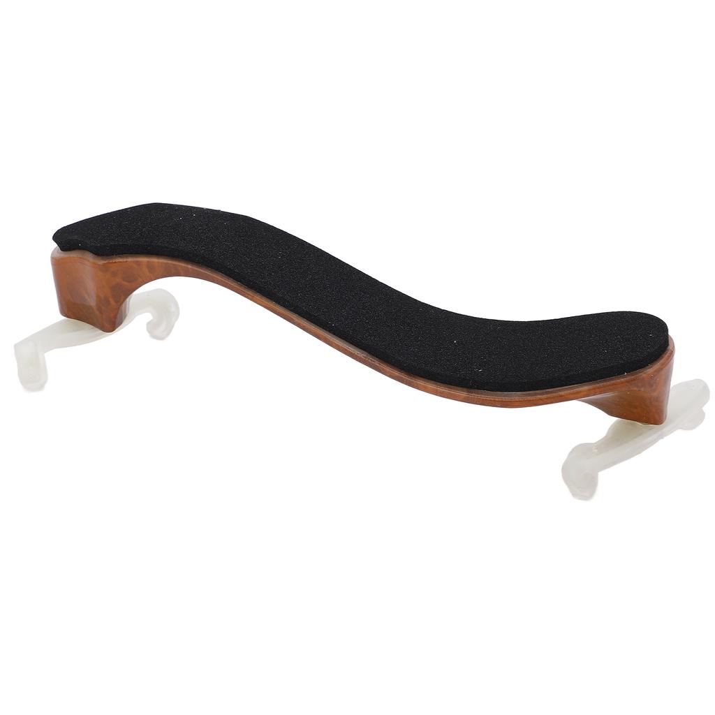Geigen Schulterstütze Vogelaugenahorn Hohe Dichte Höhenverstellbar Silikon Rutschfest Klemme 34 44