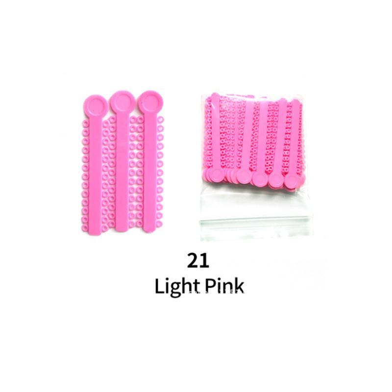 1040 Uds/40 Varillas De Ligadura Elástica De Ortodoncia Dental Bandas Coloridas Anillos Elásticos De Látex Para Soportes Herrami