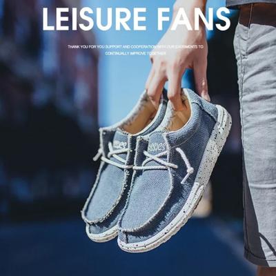 Summer Men's Canvas Sneakers  Breathable Vulcanized Shoes Men's Sneakers Shoes Plus Size