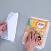 Stationeries 10Pcs Matte Clear Adhesive School Textbook Protective Case Book Jacket Cover