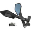 Motorcycle Rear View Aluminum Alloy Side Rearview Mirrors Handlebar Universal for Kawasaki Z900 Z900RS Z800 Z1000 Motobiker ATV