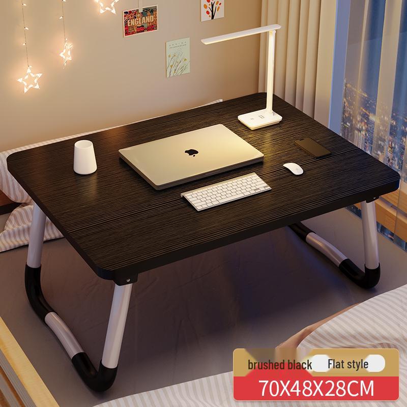 Foldable Laptop Bedside Table - Adjustable Study Desk for Bedroom or Bay Window