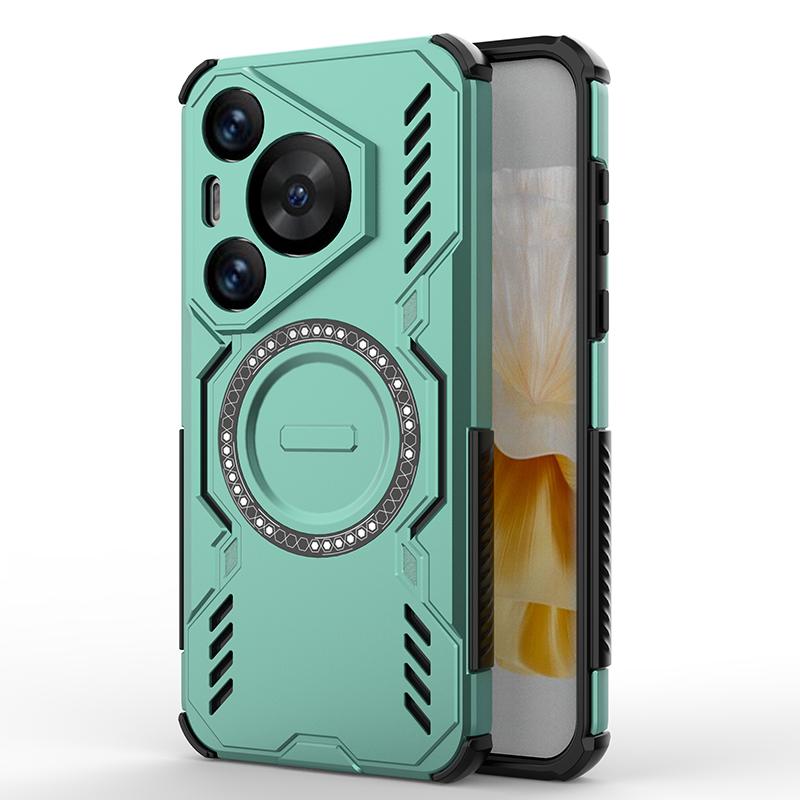 Armor Protective Heat Dissipation Phone Case For Huawei Puro 70 Nova 12 13 14 Pro Ultra Cover Magnetic Shockproof Shell Fundas