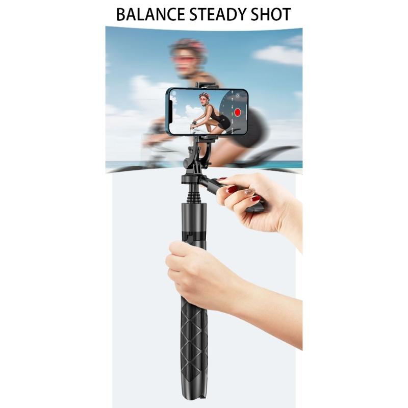 Extendable Phone Tripod Selfie Stick With Wireless Remote Bluetooth-Compatible For Travel Photography