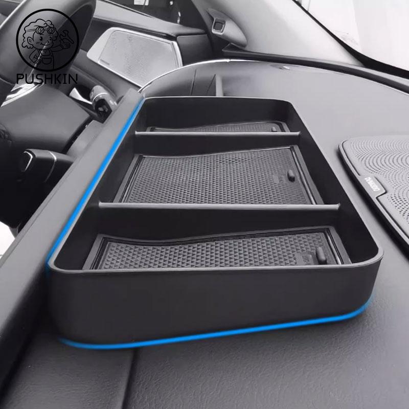 For Xpeng G9 2022 2023 2024 2025 Center Console Storage Box Car Central Lower Layer Tray Silica Gel Organizer Accessories