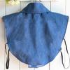 Fashion Denim V Neck Faux Cols Detachable Collar Lace Fake Collars for Women Shirt False Blouse Tie Lapel Shirt Accessories