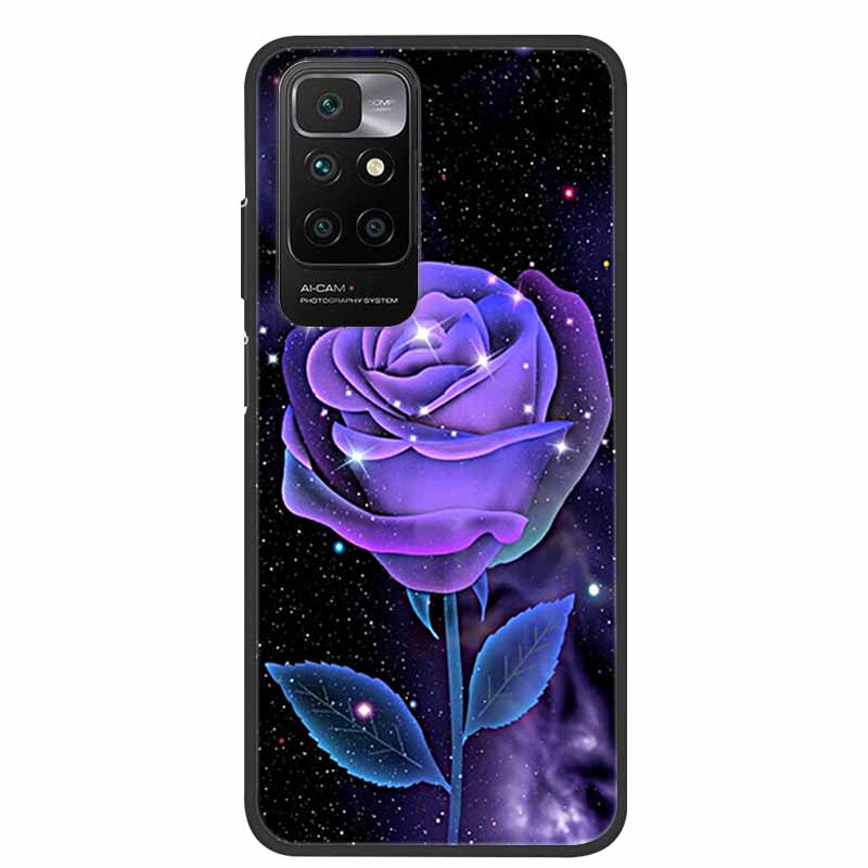 Für Xiaomi Redmi 10 Hülle Stoßfest Weiches Silikon TPU Rückabdeckung Für Xiaomi Redmi10 Handyhüllen Redmi 10 Prime 2022 Süße Cartoon