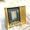 Silver Covered Quran Box Lectern | Holy Quran Storage Box | Islamic Book Accessory | Quran Cover Box | Islamic Gifts | Islamic Desk Decor