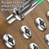 Pack Of 1 High Strength Steel Hex Bit Screwdriver With Strong Magnets For Electric Tool And DIY Projects