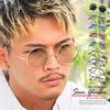 Sunglasses for Men and Round Silver X Clear [Ragstyle] Women, Shape, Unisex, Pm-9773