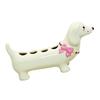 Cartoon Dog Toothbrush Stand Ceramic Separated Compartment Toothbrush Holder For Toothpaste Brushes Bathroom Decors