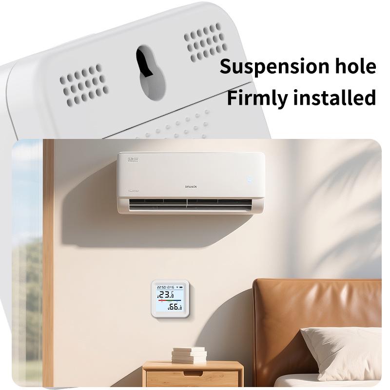 Smart WiFi Temperature & Humidity Sensor - Indoor Wireless Thermometer Hygrometer with Mobile Remote Monitoring